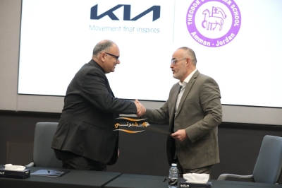 (KIa كيا) توقّع مذكرة تفاهم لإنشاء ورشة تدريب في السيارات الكهربائية بمدرسة شنلر