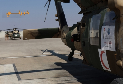 كاميرا خبرني ترافق إحدى طائرات الإغاثة الإنسانية من الأردن إلى غزة - فيديو