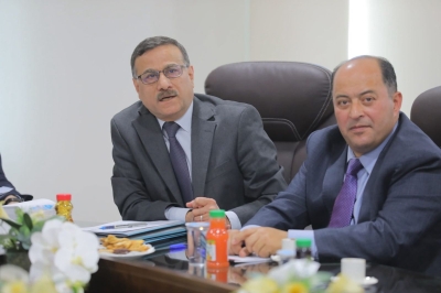 كتلة اتحاد الأحزاب الوسطية النيابية تطلع على استثمارات صندوق أموال الضمان