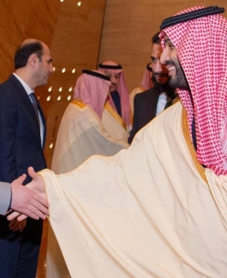 شقيق الشرع ظهر معه في السعودية .. فمن هو ؟ - صور