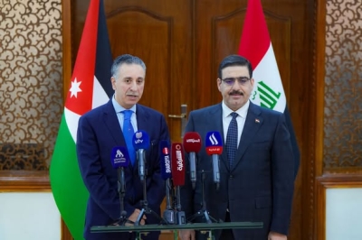 الأردن والعراق يتفقان على تعزيز التجارة البينة ومعالجة الصعوبات