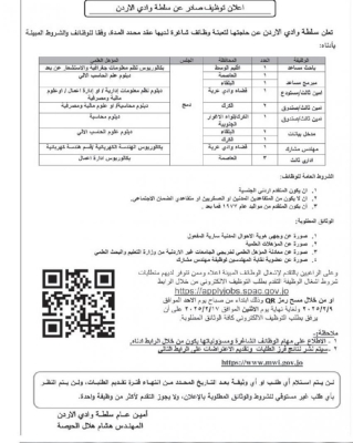 شواغر ومدعوون للمقابلات والتعيين في مؤسسات حكومية - أسماء