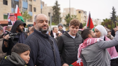 حزب الاتحاد الوطني الأردني ونوابه يشاركون في وقفة الصويفية دعماً لمواقف الملك ورفضاً لتهجير الفلسطينيين