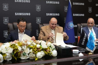 عمّان الأهلية توقع مذكرة تفاهم مع سامسونج إلكترونيكس المشرق العربي ... صور