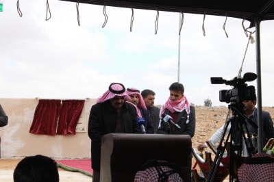 بأرض تبرعت بها بلدية أم القطين والمكيفتة.. وزير الأوقاف يدشن مشروع إنشاء منازل الأسر العفيفة