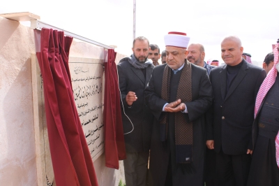 بأرض تبرعت بها بلدية أم القطين والمكيفتة.. وزير الأوقاف يدشن مشروع إنشاء منازل الأسر العفيفة