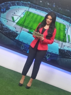 ‎دعاء الشروف تقدم برنامجا رياضيا الاول من نوعه في الاردن - فيديو وصور