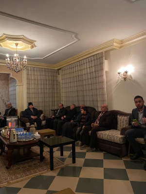 عقد قران الدكتور حمزة الشيخ والدكتورة هديل الزواهرة