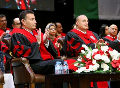 بالصور ... الصفدي يرعى اليوم الاول لإحتفال عمان الاهلية بتخريج طلبة الفصل الاول من الفوج 32