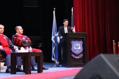 بالصور ... الصفدي يرعى اليوم الاول لإحتفال عمان الاهلية بتخريج طلبة الفصل الاول من الفوج 32