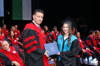 بالصور ... الصفدي يرعى اليوم الاول لإحتفال عمان الاهلية بتخريج طلبة الفصل الاول من الفوج 32