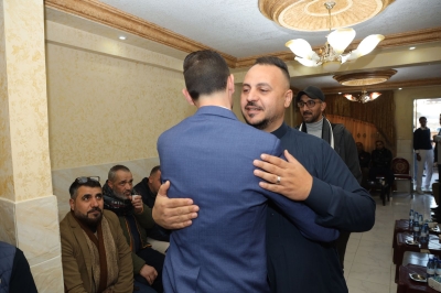 الزميل أحمد رشاد .. مبارك الخطوبة