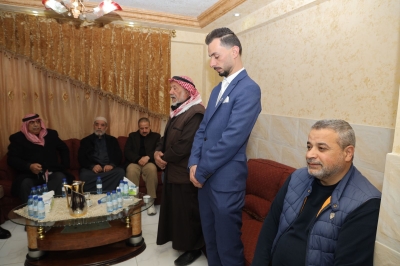 الزميل أحمد رشاد .. مبارك الخطوبة