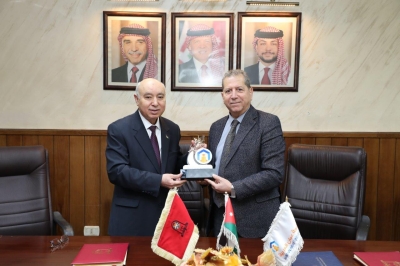 اتفاقية تعاون بين جامعة عمان العربية وجامعة مؤتة لاستحداث برامج دراسات عليا مشتركة وتعزيز التعاون في التعليم والبحث العلمي