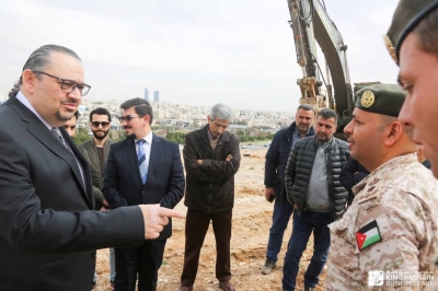 بدء تنفيذ البنية التحتية للمرحلتين الثانية والثالثة لتوسعة مجمع الملك الحسين للأعمال