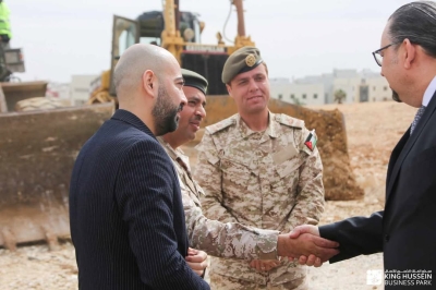 بدء تنفيذ البنية التحتية للمرحلتين الثانية والثالثة لتوسعة مجمع الملك الحسين للأعمال