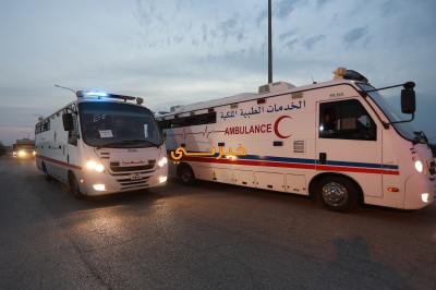 الأردن .. إخلاء 29 طفلاً من قطاع غزة براً وجواً - صور