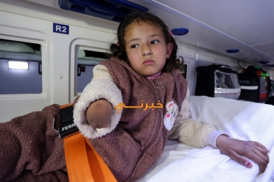 الأردن .. إخلاء 29 طفلاً من قطاع غزة براً وجواً - صور