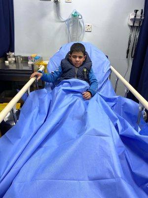 استجابة للتوجيهات الملكية السامية مستشفى الأردن يستقبل أطفال غزة