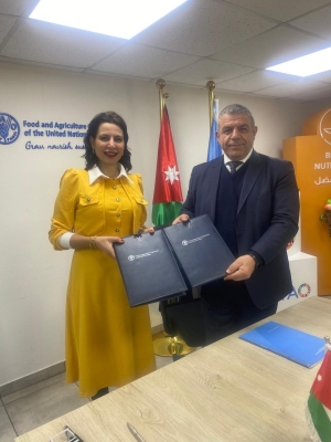 الفاو توقع مع شركة محلية إتفاقية لتعزيز قدرات مؤسسات ومنظمات على الزراعة الذكية مناخياً