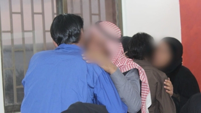 نزيلات مركز إصلاح النساء يستقبلن ذويهن على مأدبة الإفطار  - صور