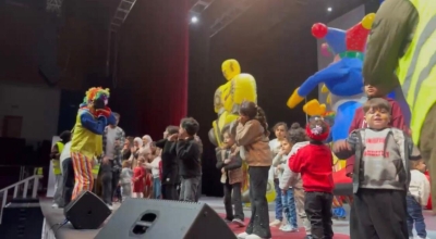 بالصور .. نادي الأرينا وعمان الأهلية ينظمان حفل إفطار لأطفال غزة وذويهم من القادمين للعلاج بالأردن