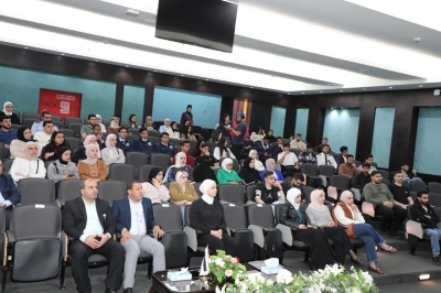 رئيس جامعة عمان العربية يستقبل وفداً من جامعة الحسين التقنية