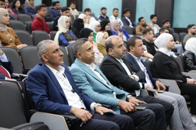 رئيس جامعة عمان العربية يستقبل وفداً من جامعة الحسين التقنية