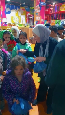 جمعية فريق شهامة للعمل الخيري تطلق مبادرة افطار ايتام واطفال المجتمع المحلي لواء ماركا  