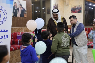 مستشفى الاستقلال يشارك في مبادرة إفطار خيري نظمتها جمعية شريان الحياة - صور