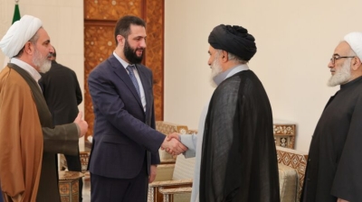 سورية .. الشرع يجتمع بممثلي الطائفة الشيعيّة