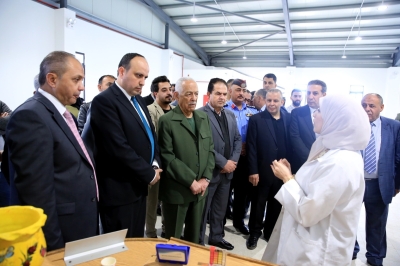 العيسوي يفتتح ويتفقد مشاريع مبادرات ملكية في جرش