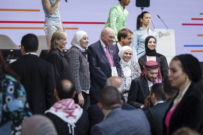 رائدة أبو سمرة تمثل الأردن وحزب الاتحاد الوطني بالقمة العالمية الثالثة للأشخاص ذوي الإعاقة ببرلين