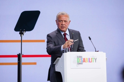 رائدة أبو سمرة تمثل الأردن وحزب الاتحاد الوطني بالقمة العالمية الثالثة للأشخاص ذوي الإعاقة ببرلين