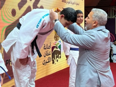 لاعب أردني يحقق إنجازا عربيا إستثنائيا في البطولة العربية لرياضة الجودو