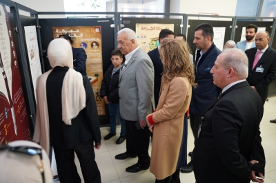 رئيس مجلس أمناء الشرق الأوسط يفتتح بيت الفن في مبنى  N