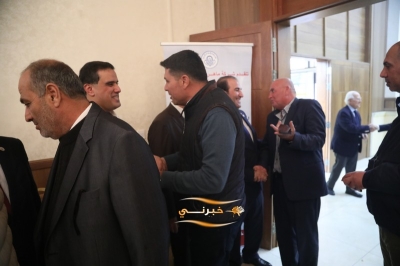 الدويري يستقبل المهنئين بفوزه برئاسة مجلس نقابة المقاولين