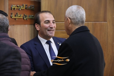 الدويري يستقبل المهنئين بفوزه برئاسة مجلس نقابة المقاولين