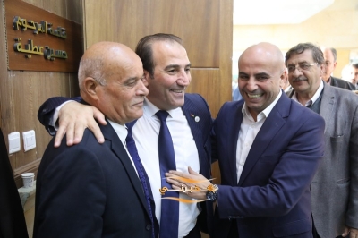 الدويري يستقبل المهنئين بفوزه برئاسة مجلس نقابة المقاولين