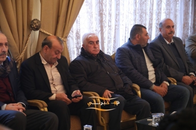 الدويري يستقبل المهنئين بفوزه برئاسة مجلس نقابة المقاولين