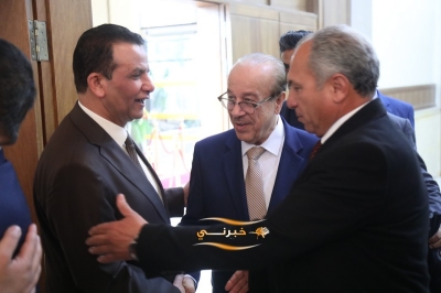 الدويري يستقبل المهنئين بفوزه برئاسة مجلس نقابة المقاولين