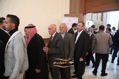 الدويري يستقبل المهنئين بفوزه برئاسة مجلس نقابة المقاولين