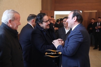 الدويري يستقبل المهنئين بفوزه برئاسة مجلس نقابة المقاولين