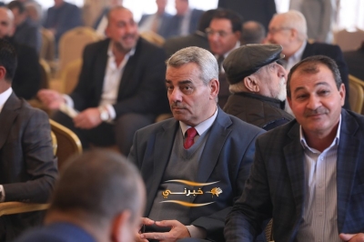 الدويري يستقبل المهنئين بفوزه برئاسة مجلس نقابة المقاولين