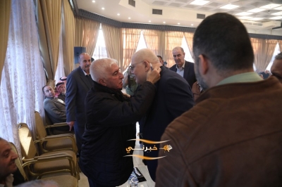 الدويري يستقبل المهنئين بفوزه برئاسة مجلس نقابة المقاولين