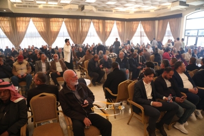 الدويري يستقبل المهنئين بفوزه برئاسة مجلس نقابة المقاولين