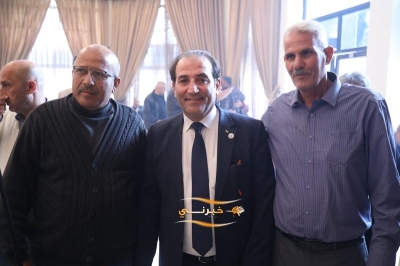 الدويري يستقبل المهنئين بفوزه برئاسة مجلس نقابة المقاولين