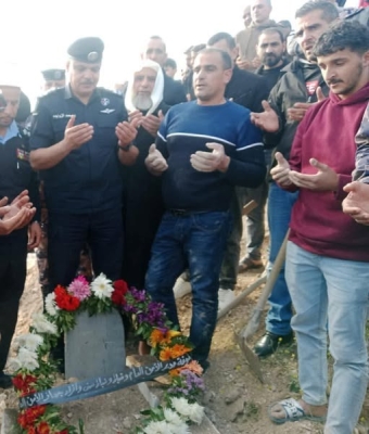 تتشييع جثمان الوكيل أحمد جمعة الجراح