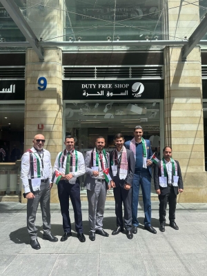 الأسواق الحرة الاردنية تحتفل بيوم العلم