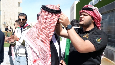 جامعة العلوم التطبيقية الخاصة تحتفي بيوم العلم الأردني: راية الوحدة ومظلة الانتماء -  صور